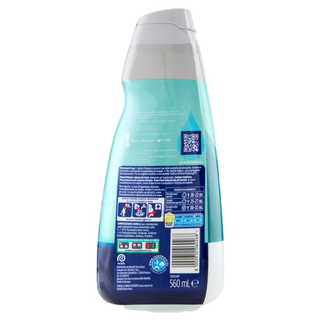 Finish Ultimate + Igiene Gel Napisan Regular gel lavastoviglie 42 lavaggi 560 ml
